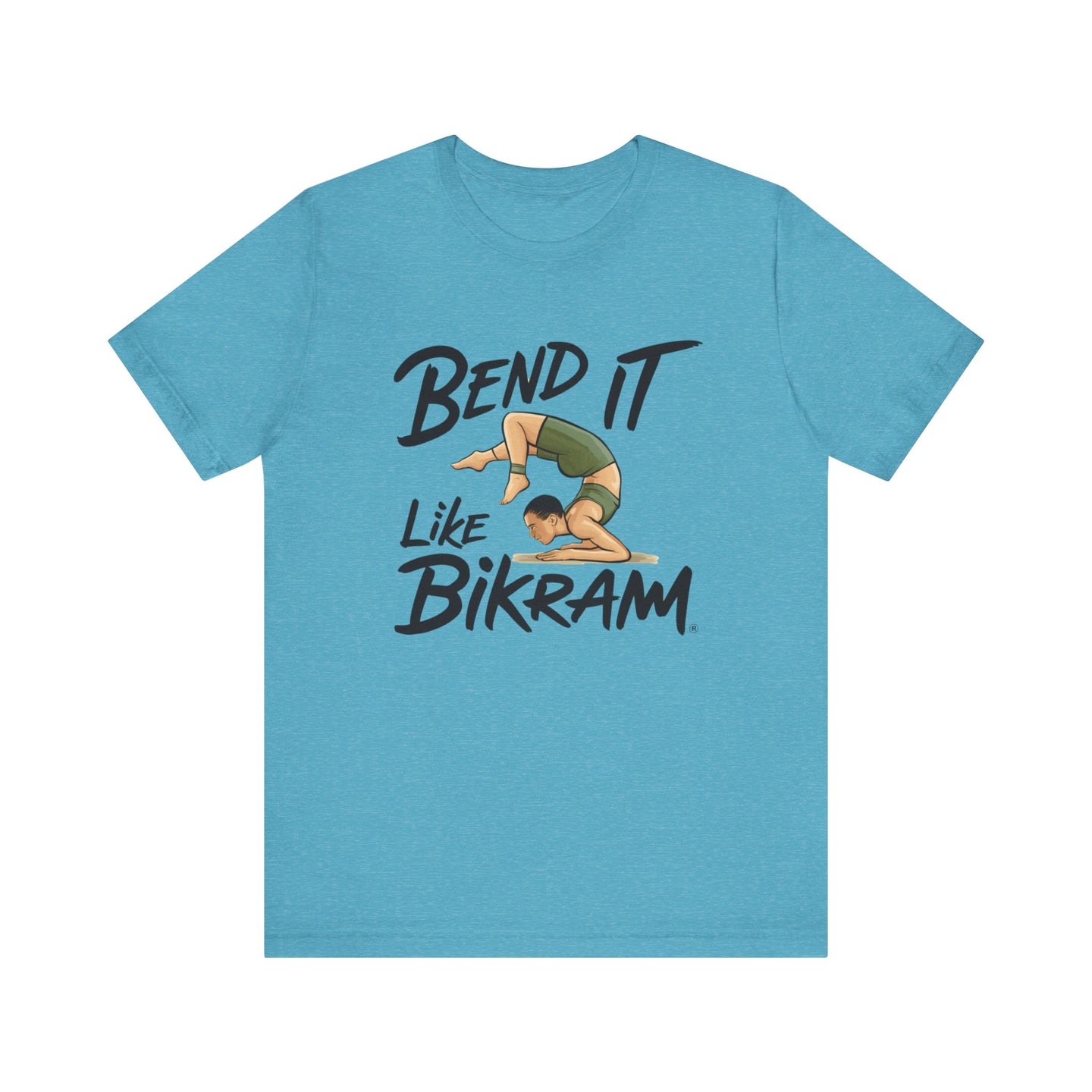 Yoga Tee Bend It Like Bikram